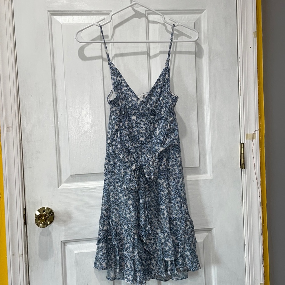 B.Smart, blue, dress